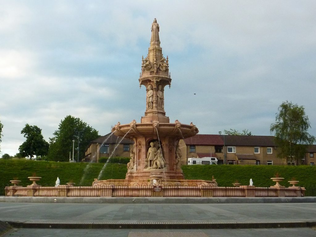 Doulton Fountain in Glasgow